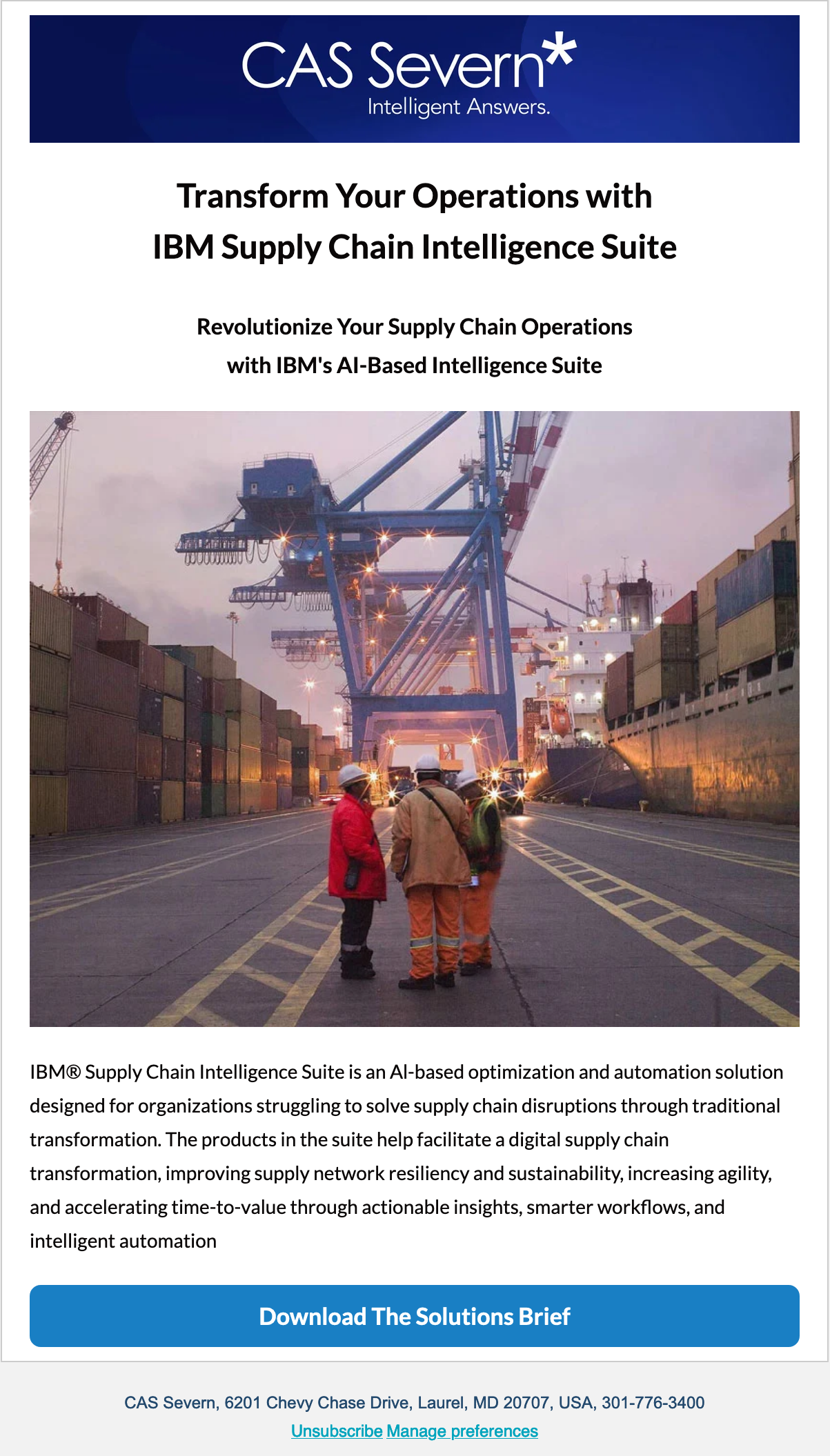 CAS Severn - IBM Cybersecurity Brief_Email